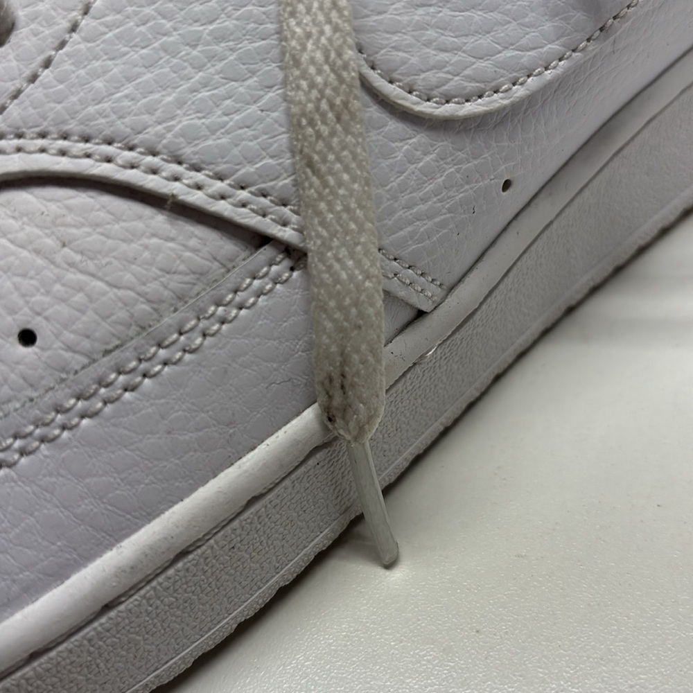 Nike Court Vision Lo Mens Athletic Shoes Sneakers Size 11 Triple White - Picture 10 of 12